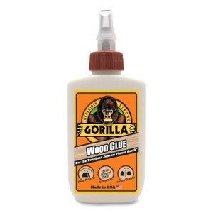 Gorilla Wood Glue, 4 oz, Dries Light Tan (GOR6202001) View Product Image