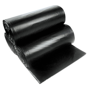 AccuFit Linear Low Density Can Liners with AccuFit Sizing, 23 gal, 1.3 mil, 28" x 45", Black, 20 Bags/Roll, 10 Rolls/Carton (HERH5645PKR01) View Product Image