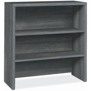 The HON Company Bookcase Hutch, 36"x14-5/8"x37-1/8", Sterling Ash (HON105292LS1) View Product Image