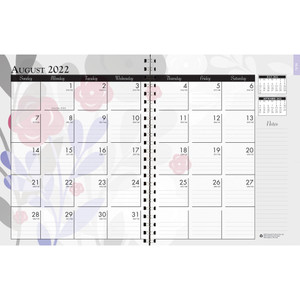 House Of Doolittle Planner, Wild Flower, Wkly/Mthly, Aug-June, 7"x9", MI (HOD295474) View Product Image