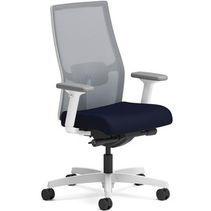 The HON Company Task Chair,27"x24"x43-3/2",Fog Mesh Back/NY Seat/WE Frame (HONI2M2AFC98ADW) View Product Image