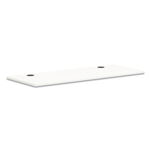 HON Mod Worksurface, Rectangular, 60w x 24d, Simply White (HONPLRW6024LP1) View Product Image