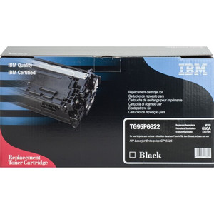 IBM Remanufactured Laser Toner Cartridge - Alternative for HP 650A (CE270A) - Black - 1 Each View Product Image
