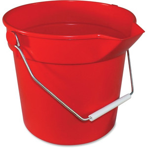 Impact Products Deluxe Hvy-Dty Bucket, 10Qt, Red (IMP5510R) View Product Image