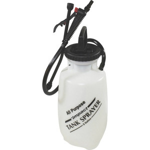 Impact Products Sprayer Tank, Empty, 2 Gallon Capacity, 8"x8"x20", Clear (IMP7512) View Product Image