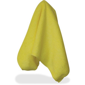 Impact Products Cleaning Cloths, Microfiber, 16"x16", 12/BG, Yellow (IMPLFK700) View Product Image