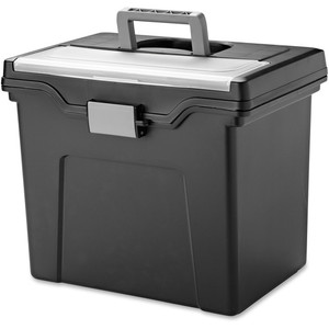IRIS Portable Letter-size File Box (IRS110977) View Product Image