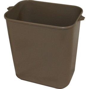 Impact Products Wastebasket, Soft-Sided, 8"x11-1/4"x12-1/4", 12/CT, Beige (IMP770115CT) View Product Image