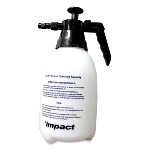 Impact Pump-Up Sprayer/Foamer, 64 oz, Translucent White/Black (IMP6500) View Product Image