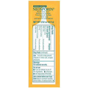 Johnson & Johnson Neosporin Antibiotic Ointment, Yellow (JOJ04257) View Product Image