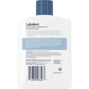 Lubriderm Daily Moisture Skin Lotion (JOJ48826) View Product Image