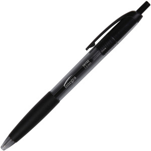 Integra Retractable Ballpoint Pen, 1.0mm, 50/BX, Ast (ITA36192) View Product Image