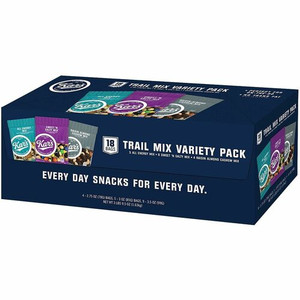 Kar's Nut and Fruit Variety Pack - Cholesterol-free, Fat-free - Fruit and Nut, Peanut, Almond, Mango, Banana, Date, Sunflower Kernel, Raisin - 1 Serving Bag - 2.75 oz Product Image 
