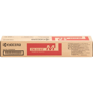 Kyocera TK-5197M Original Laser Toner Cartridge - Magenta - 1 Each (KYOTK5197M) View Product Image