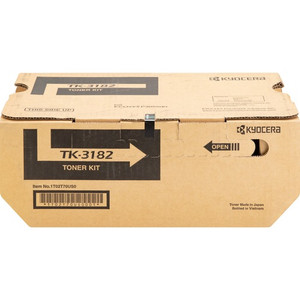 Kyocera TK-3182 Original Laser Toner Cartridge - Black - 1 Each (KYOTK3182) View Product Image