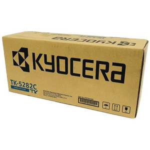 Kyocera Toner Cartridge, 6235/6635, 11,000 Yield, Cyan (KYOTK5282C) View Product Image
