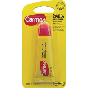 LIL' Drug Store Carmex Original Lip Balm, Tube, .35oz., 6/BX, Cherry (LIL62001) View Product Image