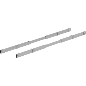 Lorell Adjustable Crossbar Set - 67" Width - Silver Product Image 