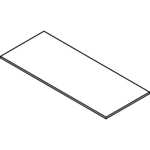 Lorell Tabletop, Height-Adjustable, 60"x30"x1", Walnut (LLR16242) View Product Image