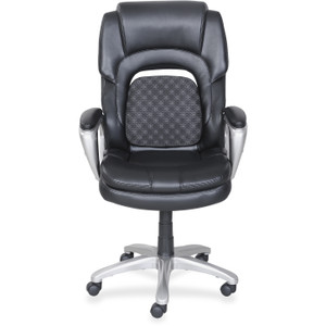 Lorell Executive Chair, Mesh Covering, 27"x25-1/4"x47-1/2", Black (LLR47422) View Product Image