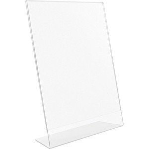Lorell L-base Slanted Sign Holder Stand (LLR49208) View Product Image