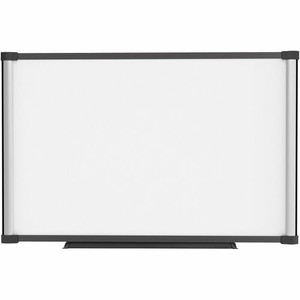 Lorell Magnetic Dry-erase Board - 36" (3 ft) Width x 24" (2 ft) Height - Aluminum Steel Frame - Rectangle - Magnetic - Marker Tray Product Image 
