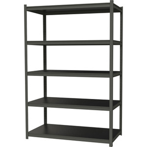 Lorell 3,200 lb Capacity Riveted Steel Shelving (LLR59702) View Product Image