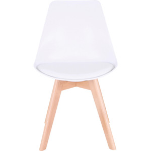 Lorell Curved Plastic Shell Guest Chair (LLR42956) View Product Image