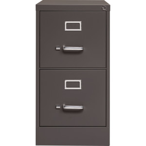 Lorell Fortress Series 26.5'' Letter-size Vertical Files - 2-Drawer (LLR60156) View Product Image