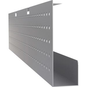 Lorell Training Table Steel Silver Modesty Panel (LLR61631) View Product Image