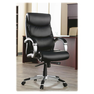 Lorell Executive Bonded Leather High-back Chair (LLR60620) View Product Image