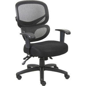 Lorell Mesh-Back Fabric Executive Chairs (LLR60622) View Product Image