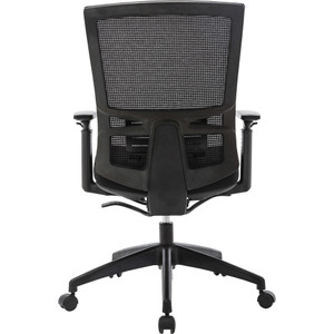Lorell Mesh Mid-back Chair (LLR62626) View Product Image