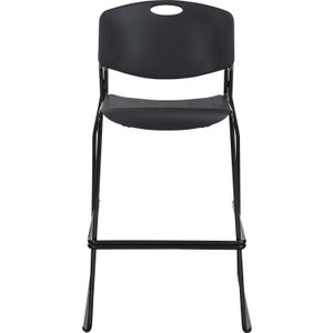 Lorell Heavy-duty Bistro Stack Chairs (LLR62535) View Product Image