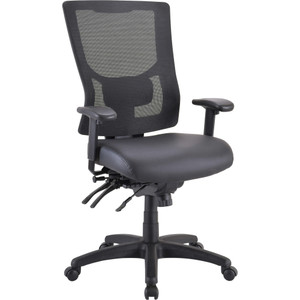Lorell Chair Frame, High-Back, 26-3/4"x26"x40-1/2"-44", Black (Cushion Sold Separately) (LLR62002) View Product Image
