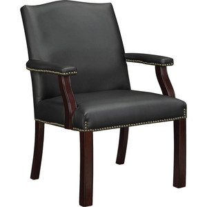 Lorell Bonded Leather Guest Chair (LLR68252) View Product Image