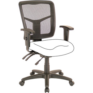 Lorell Mid-Back Chair Frame (LLR86211) View Product Image