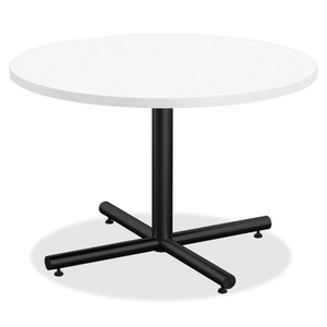 Lorell Hospitality White Laminate Round Tabletop (LLR99856) View Product Image