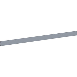 Lorell Single-Wide Horizontal Panel Strip for Adaptable Panel System - 33.12" Width x 0.50" Depth x 1.75" Height - Aluminum - Silver Product Image 