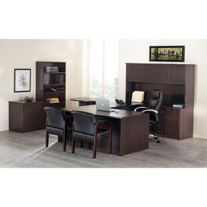 Lorell Prominence 2.0 Espresso Laminate Lateral File - 2-Drawer (LLRPL2236ES) View Product Image