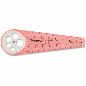 Learning Resources Safe-T Compass - Plastic - Orange Product Image 