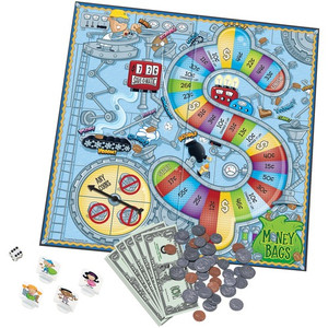 Learning Resources Money Bags Coin Value Game - Classic - 2 to 4 Players Product Image 