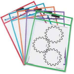 Learning Resources Write-and-wipe Pockets (LRNLER0477) View Product Image