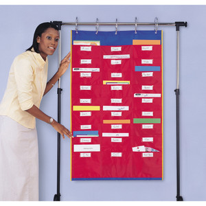 Learning Resources Organization Station, 27 Pkts, 28-1/4"x45", Multi (LRNLER2255) View Product Image
