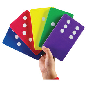 Learning Resources Foam Jumbo Dominoes (LRNLER6380) View Product Image