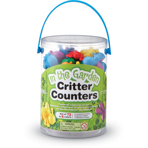 Learning Resources In The Garden Critter Counters (LRNLER3381) View Product Image