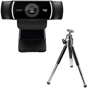 Logitech C922 Webcam - 2 Megapixel - 60 fps - USB 2.0 - 1 Each - 1920 x 1080 Video Product Image 