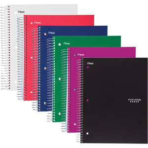 Five Star Five-subject Notebook (MEA05206) View Product Image