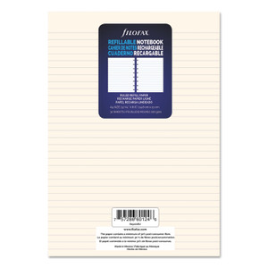 Filofax Notebook Refills, 8-Hole, 8.25 x 5.81, Narrow Rule, 32/Pack (REDB152008U) View Product Image