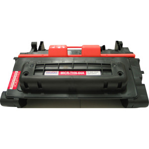 MicroMICR CORP MICR Toner Cartridge, f/ HP LJ P4014, 10000 Yield, BK (MCMMICRTHN64A) View Product Image